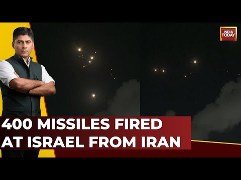 Israel-Iran War Officially Begins: Iran Strikes Israel With 400 Ballistic Missiles | India Today