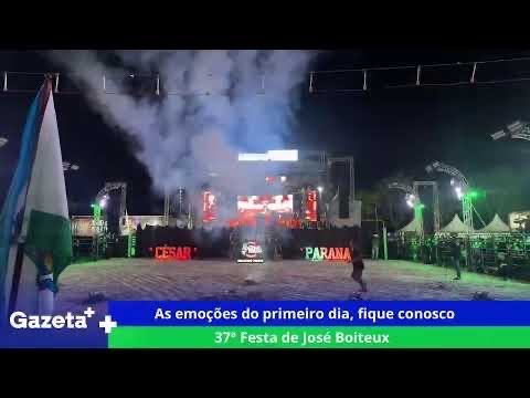 37ª Festa festa de José Boiteux Confira as emoções do primeiro dia de festa.