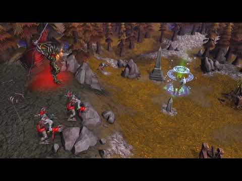 Warcraft 3 Reforged - Arthas conoce a Tichondrius (voces originales)