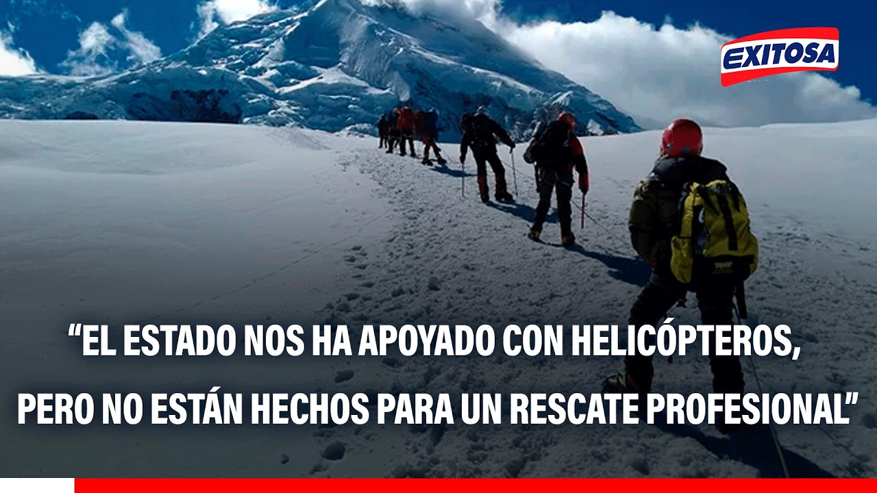 🔴🔵 Padre de montañista desaparecido pide que no cese su búsqueda y sus dos amigos