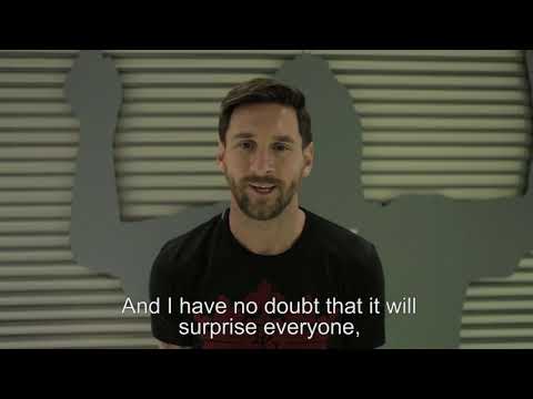 Leo Messi anuncia la creació del nou espectacle de la famosa companyia Cirque du Soleil!