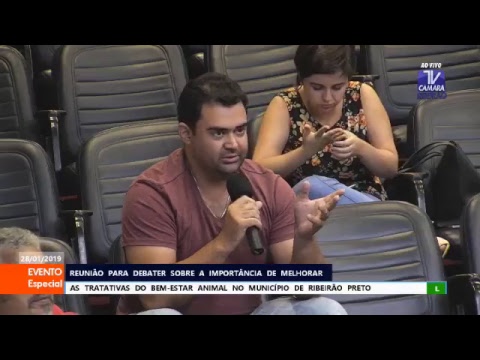 REUNIÃO PÚBLICA BEM ESTAR ANIMAL 28/01/2019