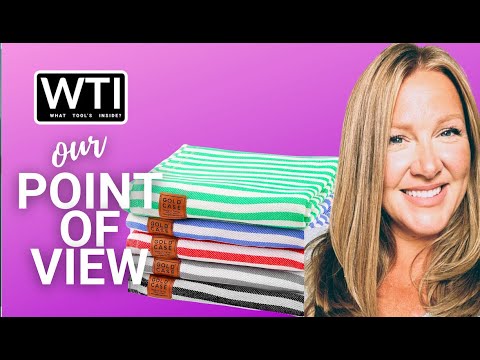 GOLD CASE Smyrna Beach Towels - WTI product video review