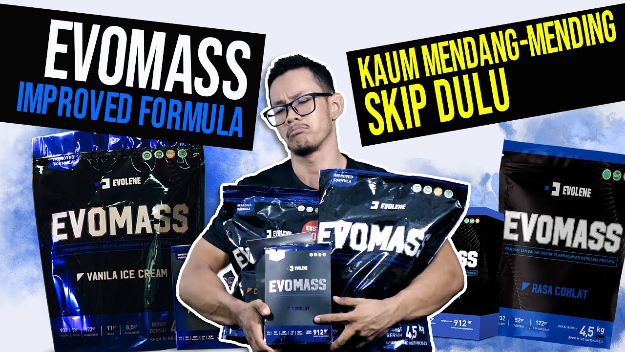 Gainer Tapi Komposisinya ada yang "BEDA" | EVOMASS Evolene Suplemen Gainer | Honest Review