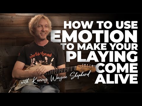 Kenny Wayne Shepherd Taps Into The Heart Of Blues - How To Use Emotion Make Your Playing Come Alive