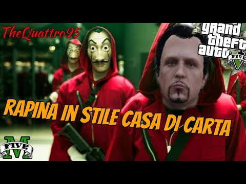 La Miglior Rapina su Gta 5 RP! In Stile Casa di Papel! Godetevela!