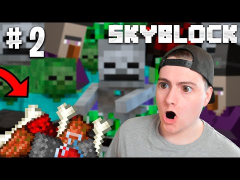 Minecraft Skyblock: XP/MOB FARMI! #2