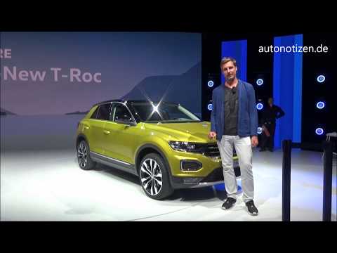 VW T-Roc im Erstkontakt: Vorstellung "live on tape" von der Weltpremiere.