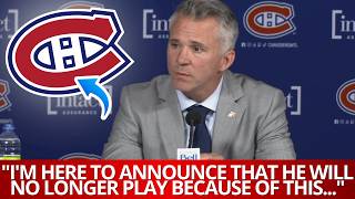 IT HAS JUST BEEN REVEALED WHY THIS STRIKER IS LEAVING! THIS SHOCKED EVERYONE! CANADIENS NEWS
