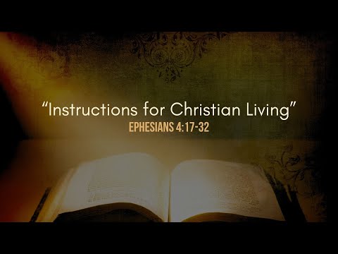“Instructions for Christian Living” | Sermon July 20, 2025