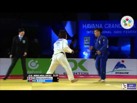 Judo 2016 Grand Prix Havana: Adiyasambuu (MGL) - Ramos (POR) [-52kg] bronze