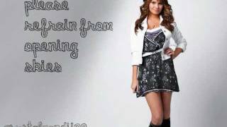 Debby Ryan (ft. Chase Ryan &amp; Chad Hively)- We Ended Right [Lyrics on Screen]