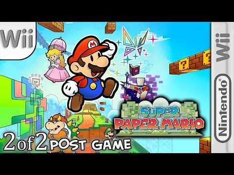 Longplay of Super Paper Mario (2/2 - Post game)