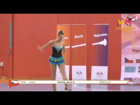 I. Vice World Champion Majorettes Sport 2015 2 BATON Seniors Solo