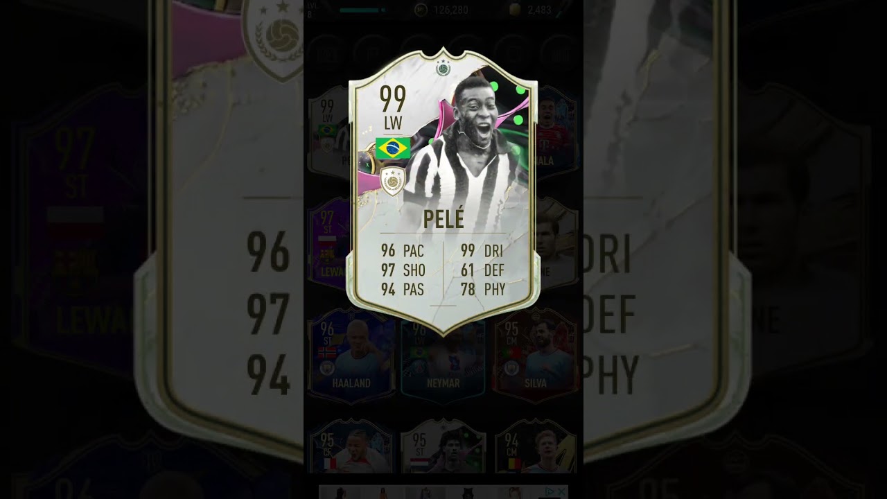 I packed 99 shapeshifter Pelé! #goat #madfut #football