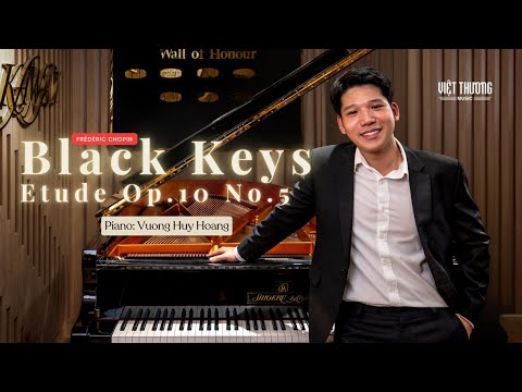 Chopin - Etude Black Keys - Vương Huy Hoàng - Kawai GX-3