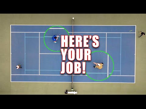 Tennis Doubles Tactics | Net Player Movement