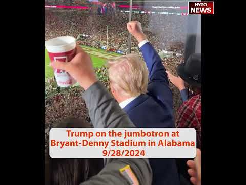 Trump at Bryant-Denny Stadium; Jennings: 'Me no understand words good'; Vance: We're not bad people