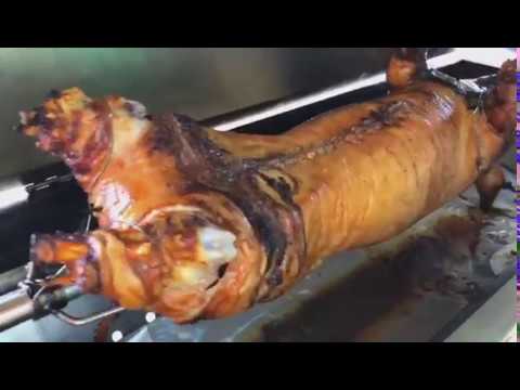 Roasted Pig on Spit - Croatian Style