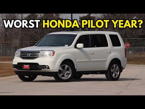 Honda Pilot Best Years to Keep and Worst Years to AVOID