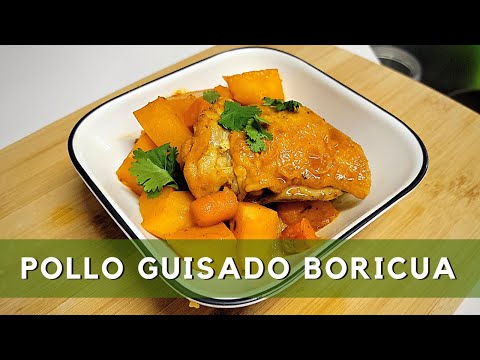 Juicy Puerto Rican Pollo Guisado (Chicken Stew) Recipe!