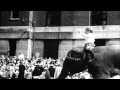 Elephants and clowns entertain children by their acts during a circus show at the...HD Stock Footage