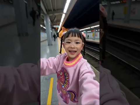 The Cutest Cat Train Arrives Behind Me🤯 Inside Were So Many Hungry Little Kittens 😻🚂✨