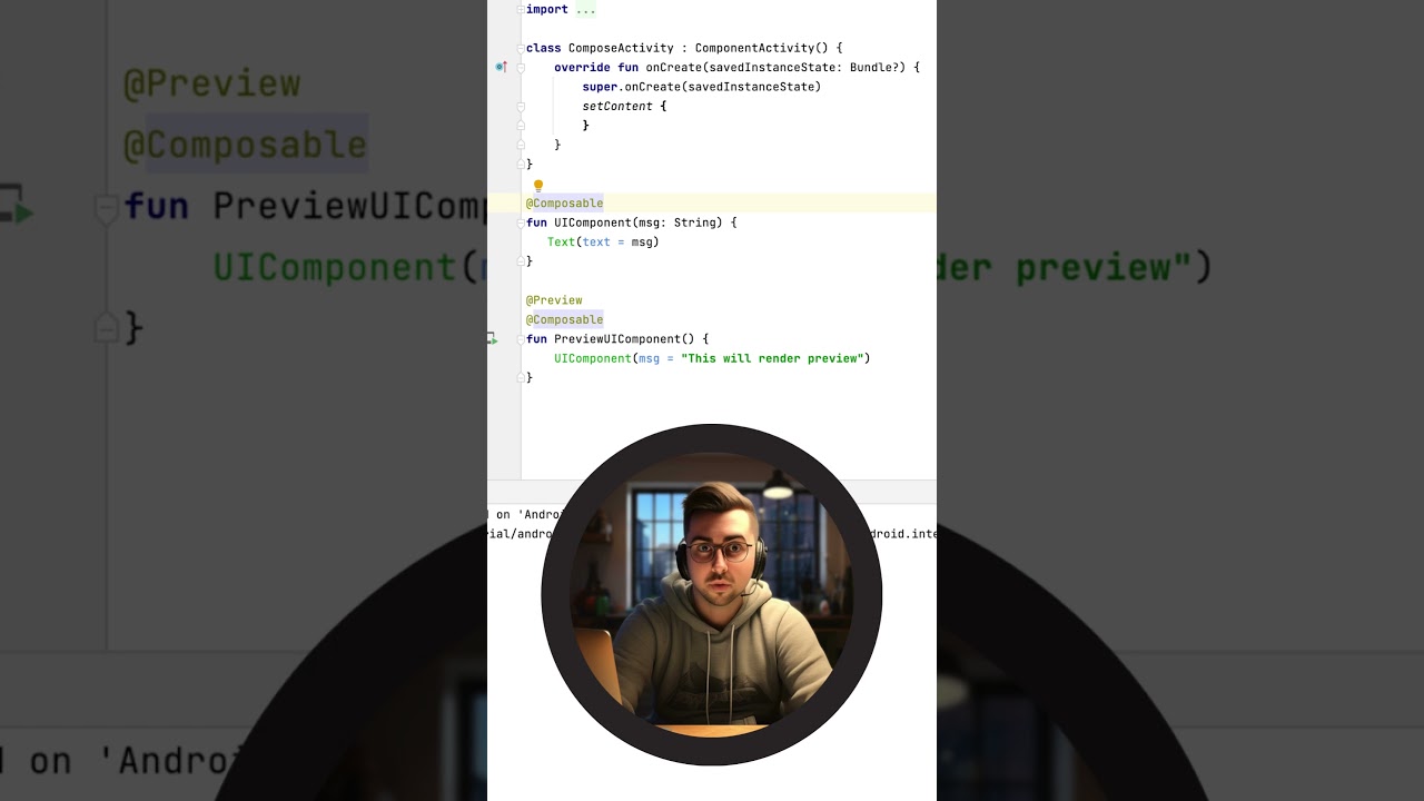 Jetpack Compose - Composable & Preview Annotations