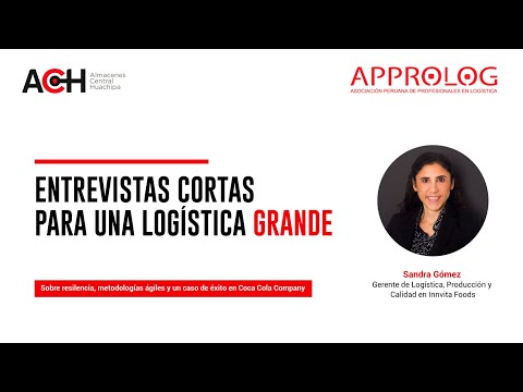Sandra Gómez - Gerente de Logística, Producción y Calidad Innvita Foods