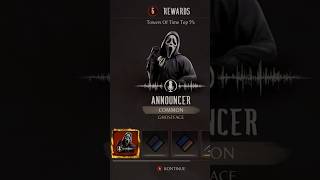Download lagu earning Ghostface announcer voice for MK 1 #shorts mp3