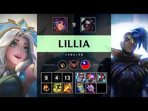 Lillia Jungle vs Kayn - TW Grandmaster Patch 25.09