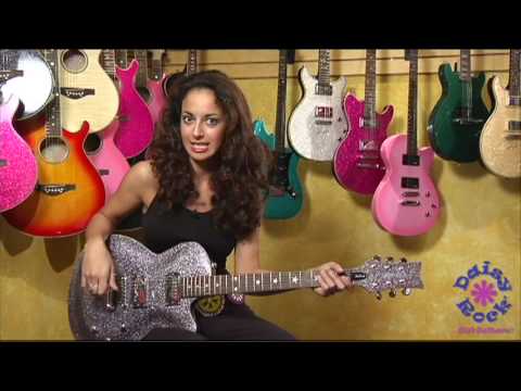 Daisy Rock Girl Guitar's Rock Candy Classic Promo Video featuring Ruthie Bram