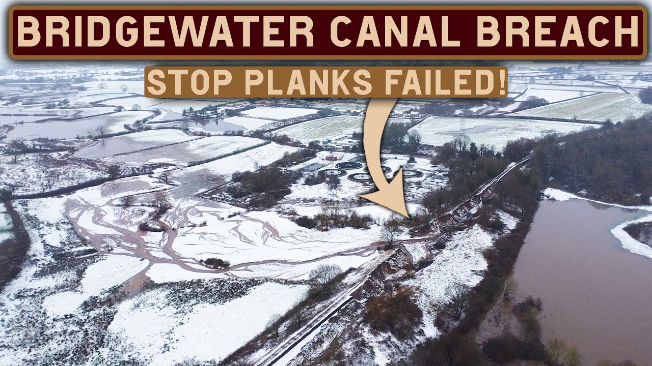 BRIDGEWATER CANAL COLLAPSE! Stop Planks Have Failed! Huge Update From Peel Holdings