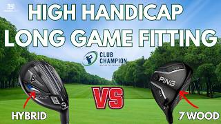 HIGH HANDICAP GOLFER LONG GAME FITTING // CLUB CHAMPION FITTING