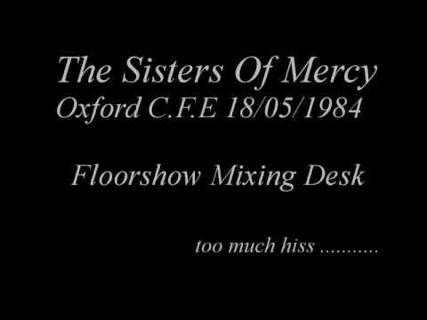 The Sisters Of mercy Oxford C.F.E 18/05/84 Floorshow Mixing Desk