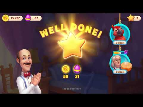 Homescapes Level 2151 With No Boosters - Bonus Scene With Austin