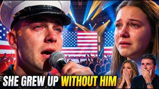 Download lagu Navy Sailor Sings for the Daughter He Barely Knows… and Breaks the Whole Room l AGT 2026 mp3