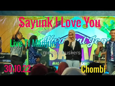 Chombi - Sayunk I Love You ( Live ) Bersama Apak Harry Khalifah..