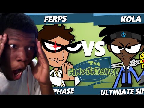 Gimvitational R&D Groups - Kola (Cloud) Vs. Ferps (Kazuya) SSBU Smash Ultimate Tournament REACTION