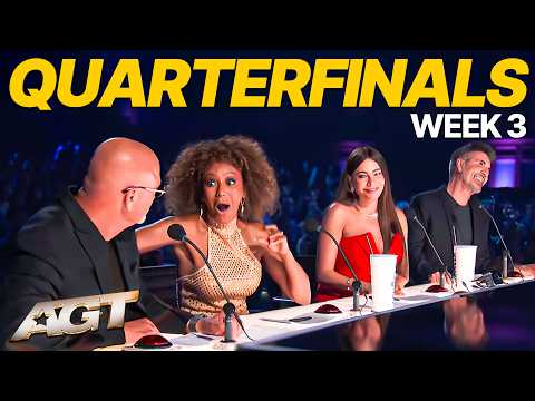 Judges Were on the EDGE OF THEIR SEATS! | AGT 2025 Quarterfinals Week 3 (Full Episode)