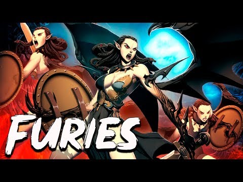 Furies (Erinyes) The Deities of Vegence in Greek Mythology - See U in History