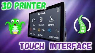 Touchscreen Control Panel for my 3D Printer! (OctoPrint w/ OctoDash on a RasPad 3)