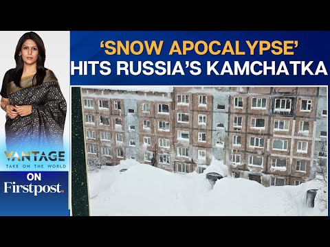 Kamchatka Hit by Extreme Snowfall, Buildings Disappear Under Heavy Snow | Vantage with Palki Sharma