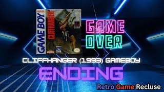 Cliffhanger (1993) Nintendo Gameboy Sylvester Stallone ending [Retro Gaming]