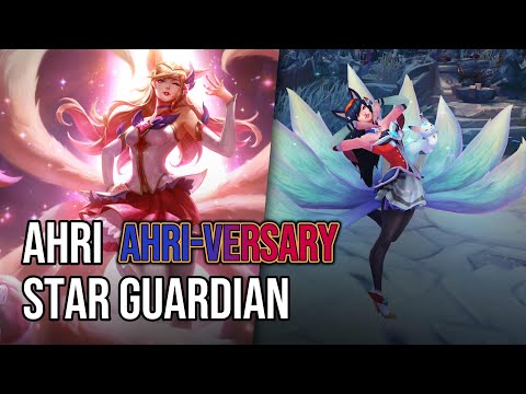 Ahri-versary Star Guardian Ahri Skin | League of Legends | Chromas Skin