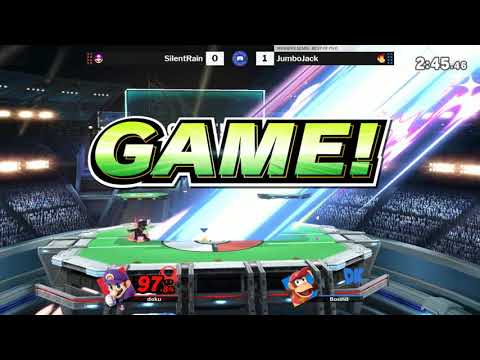 Smash Lab 186 SSBU Winners Semis SilentRain (Mario) vs. JumboJack (Diddy)