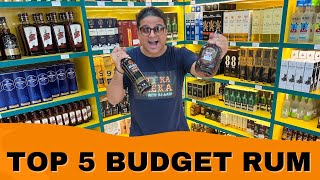 Top 5 Budget Rum | Rs 300 Mein Old Monk | City Ka Theka