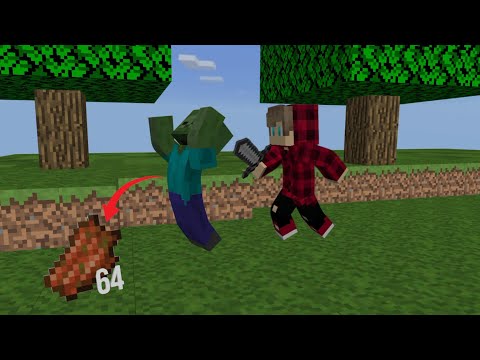 MINECRAFT, ABER ALLE MOBS DROPEN ALLES STACKWEISE!