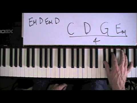 Neil Young-"Heart of Gold" piano tutorial- mikesmusic123