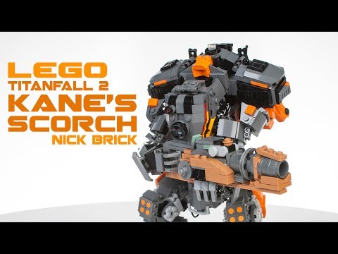 LEGO Titanfall 2 Kane's Scorch Titan with AMAZING detail!